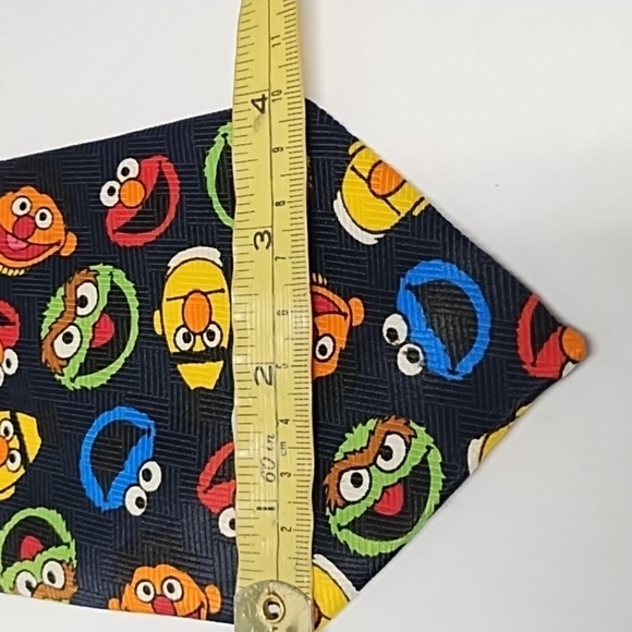 Sesame Street neck tie black background Birth Ernie and Cookie monster - Picture 4 of 4